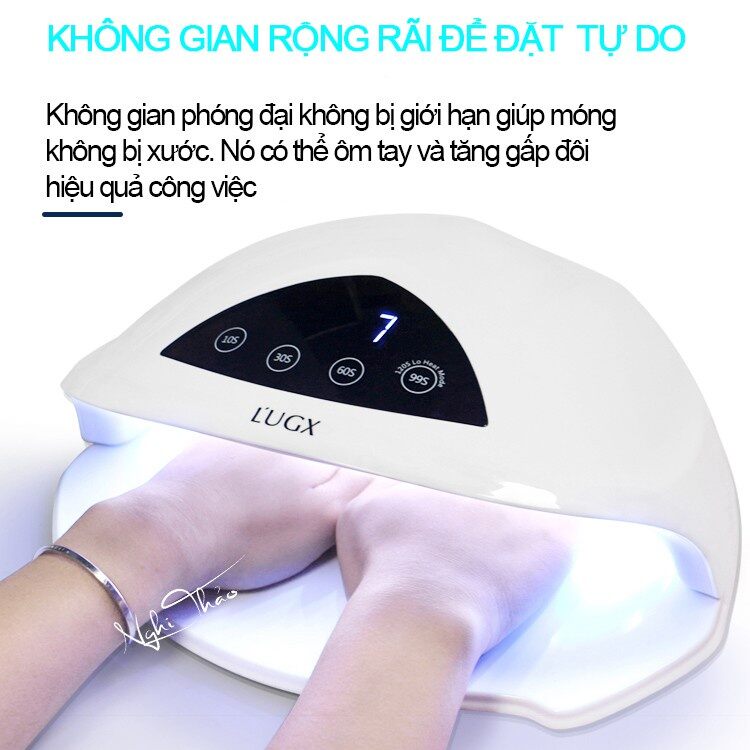 Máy hơ sơn gel Lugx 72w