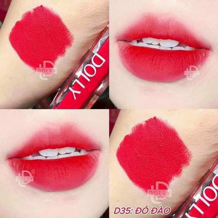 Son kem siêu lì Dolly hàng chính hãng (lựa màu son tùy thích, inbox shop để nhắn màu son nhé)