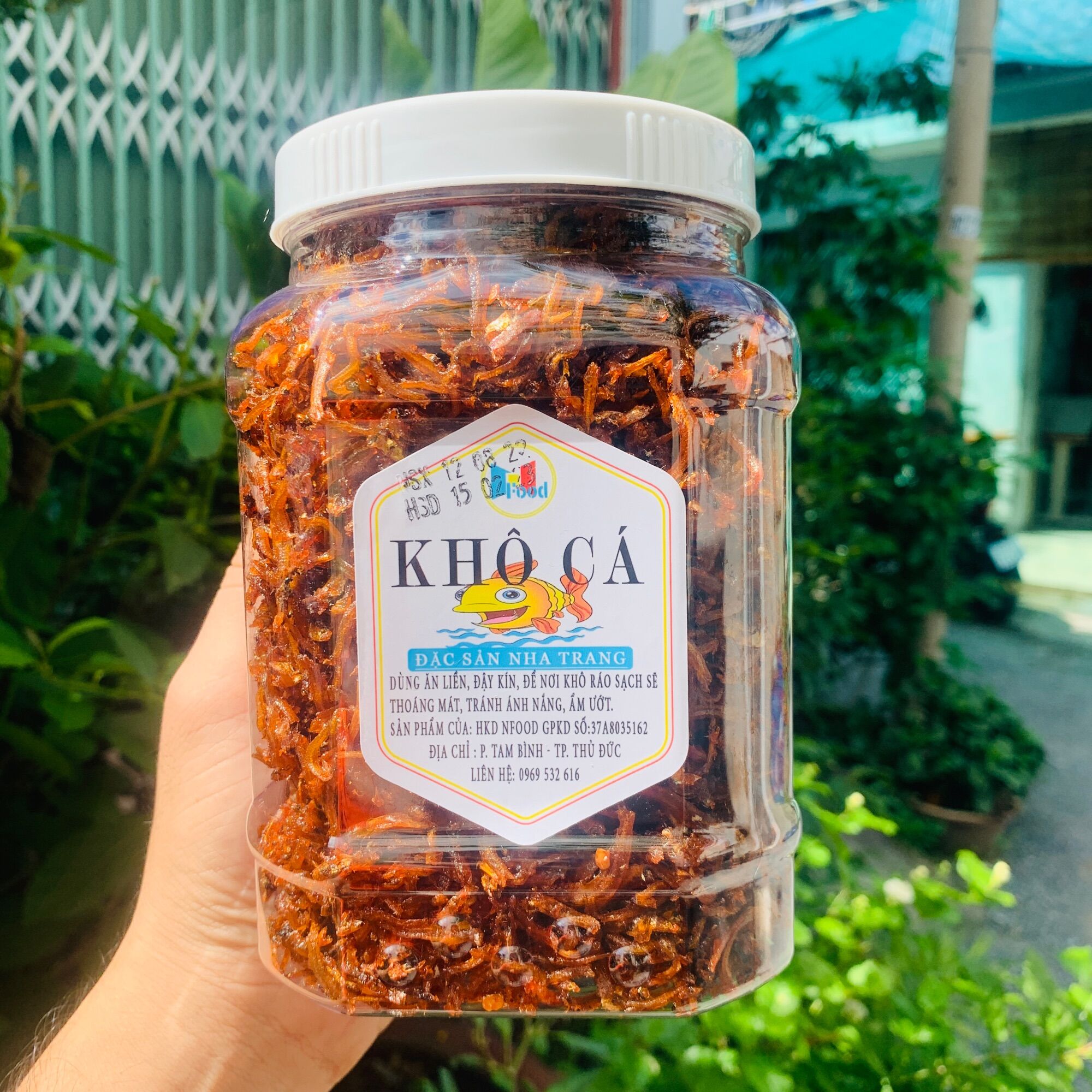 Cá Cơm Mờm Sữa RIM HŨ 500gram - Cá Cơm Khô