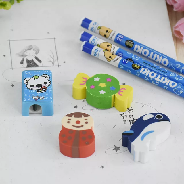 Set bút chì kèm chuốt gôm hàng tốt