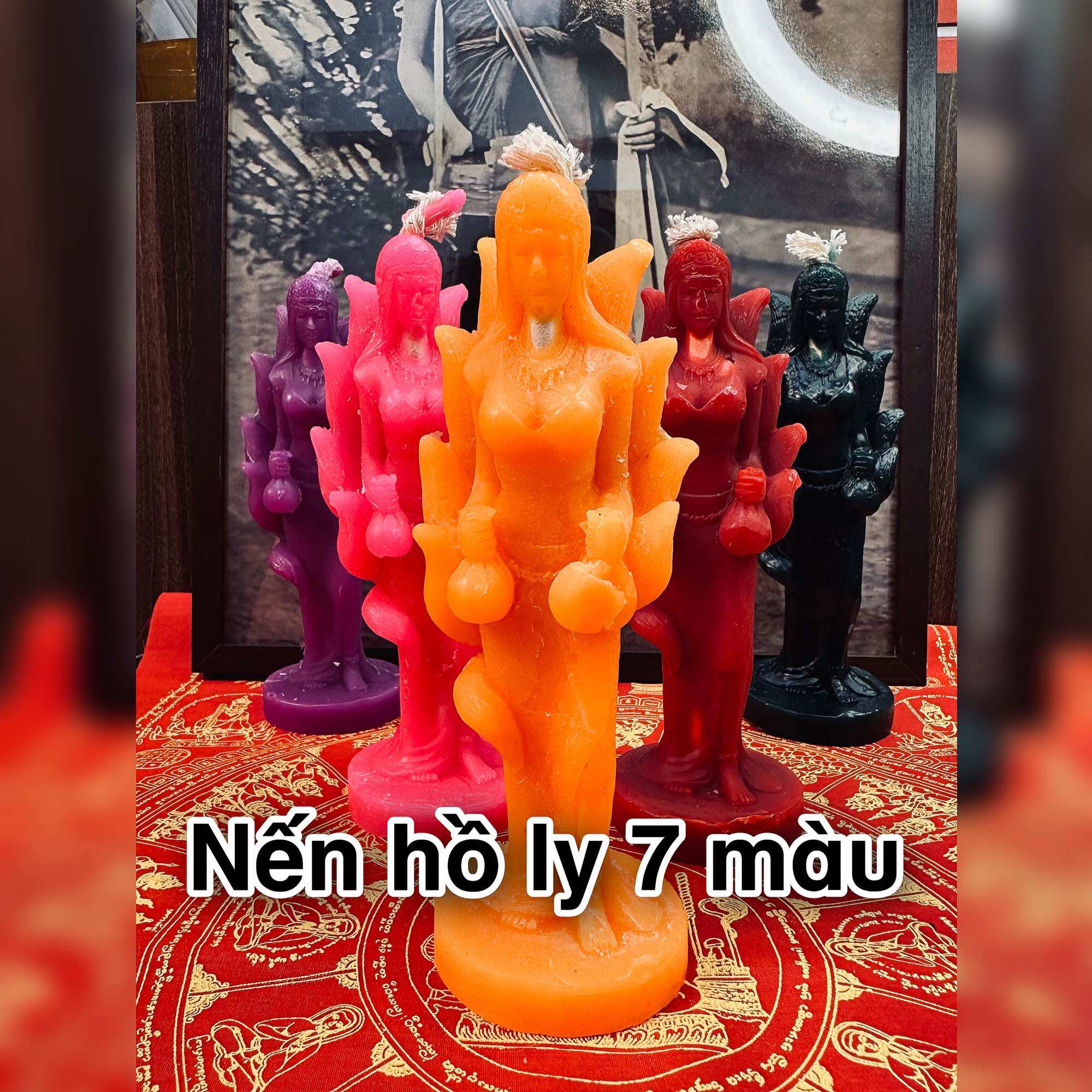Nến cô gái hồ ly thái lan