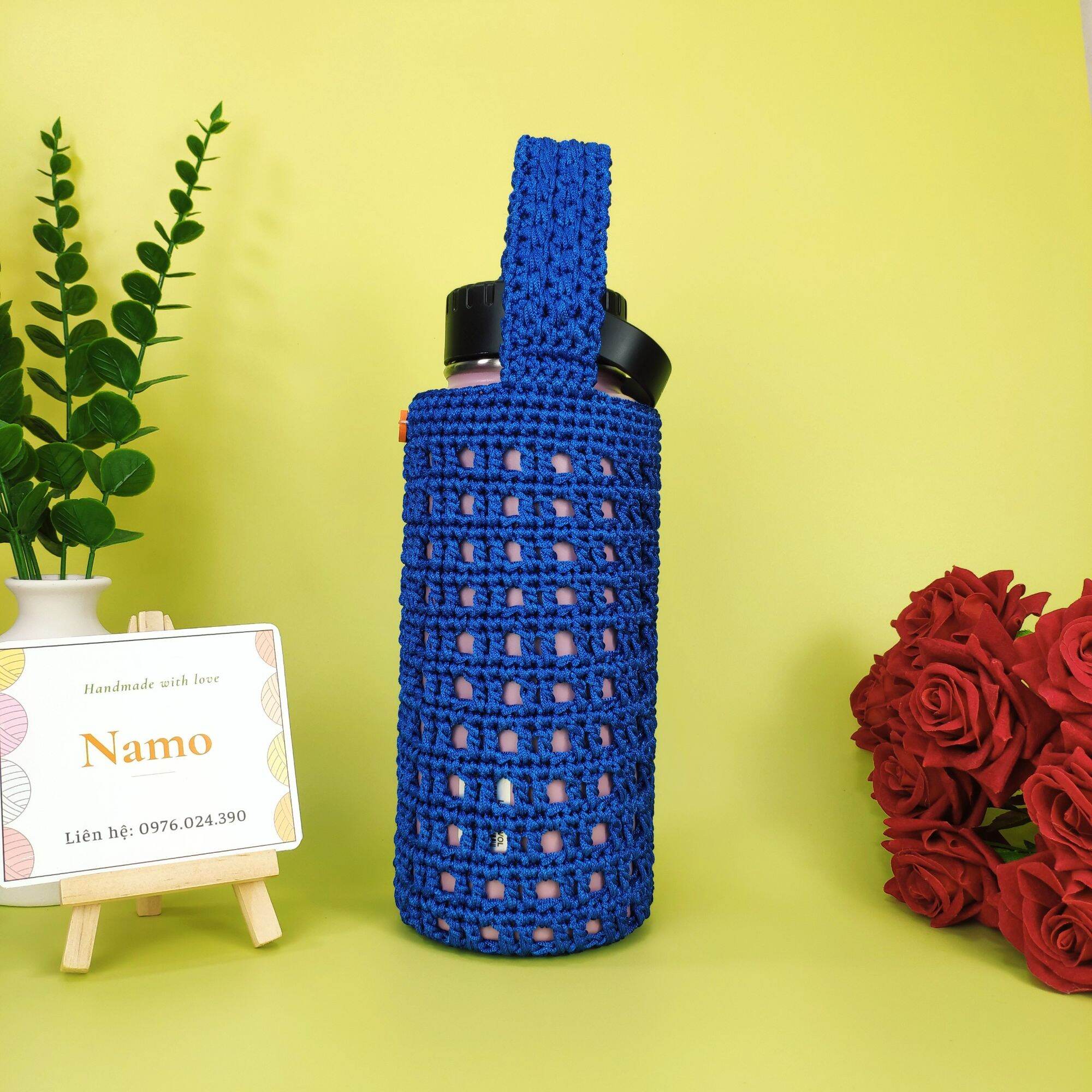 Túi đựng bình giữ nhiệt size 880ml handmade