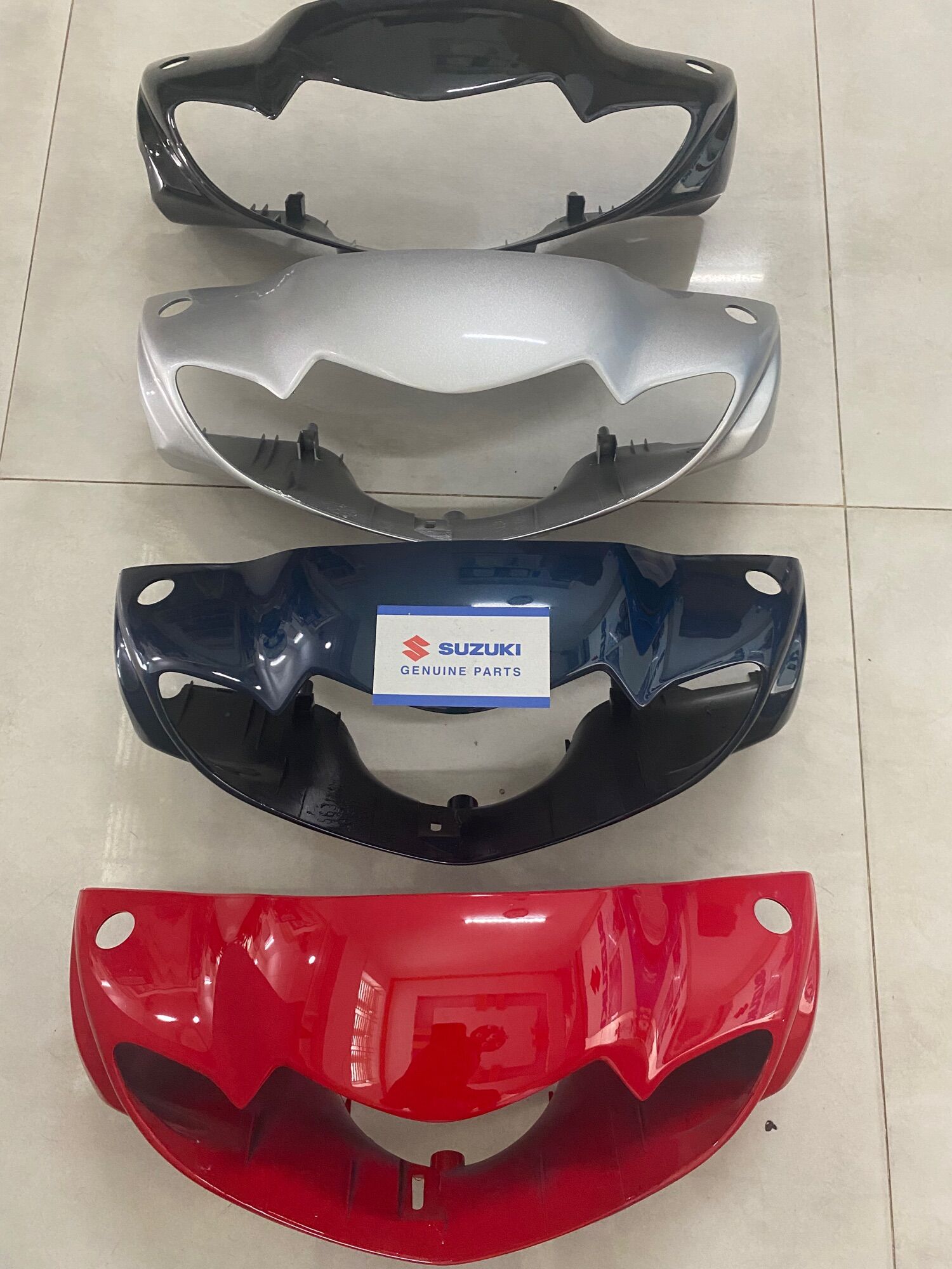 Ốp đầu smash 110 suzuki chính hãng