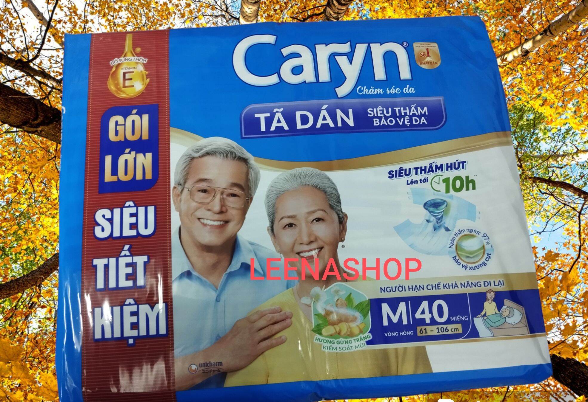 Tã dán Caryn M40, ML40, Xl20