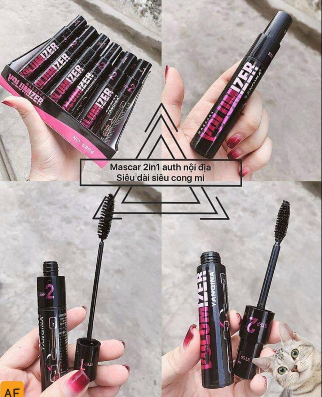 MASCARA CHUỐT MI KÉP VOLUMIZER