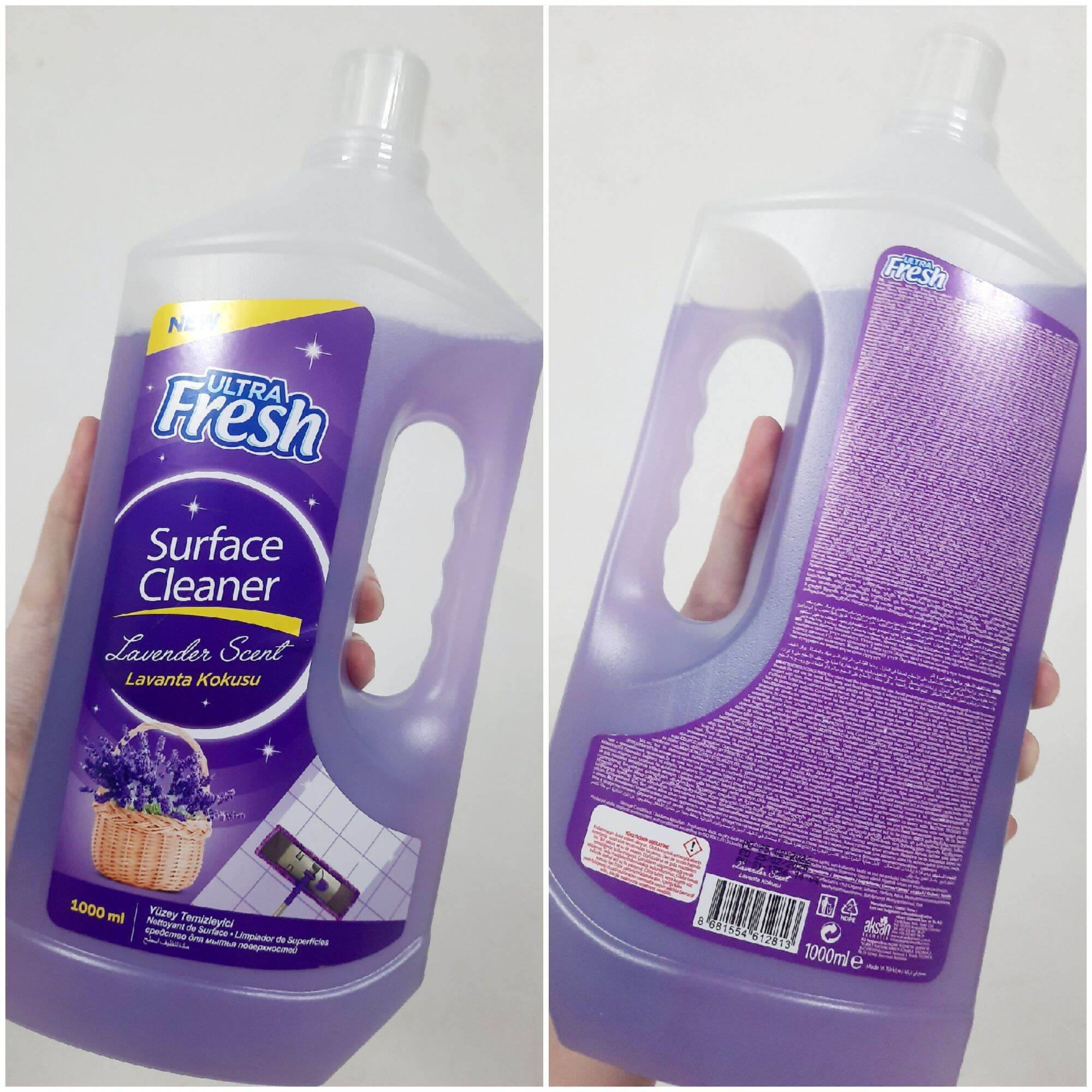 [Date T02/2025] Nước lau sàn Deep Fresh Thổ Nhĩ Kỳ 1L (1000ml) Hương Lavender