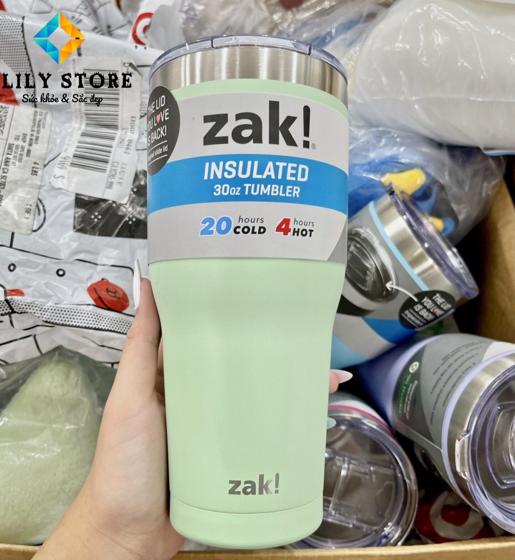 Ly Giữ Nhiệt Của Mỹ Zak 900ml