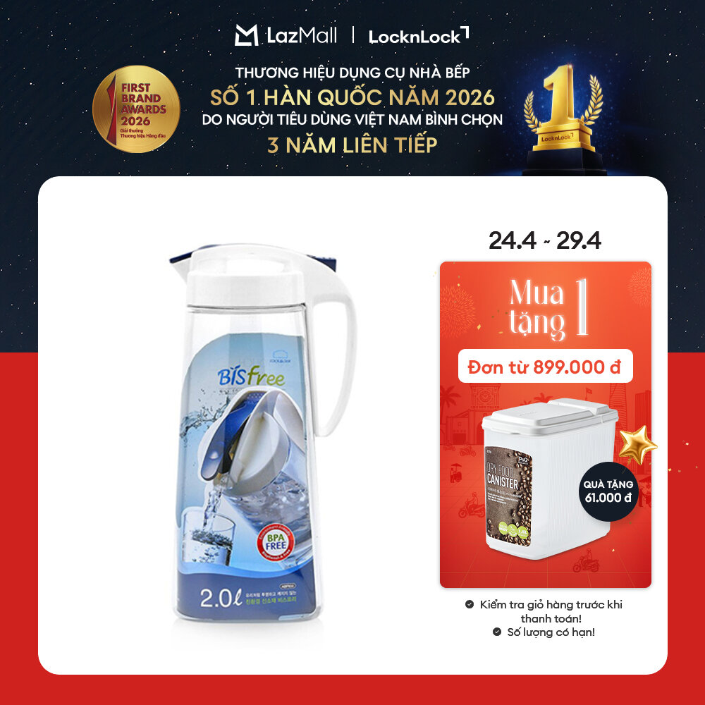 Bình nước One Touch LockLock ABF632 2L