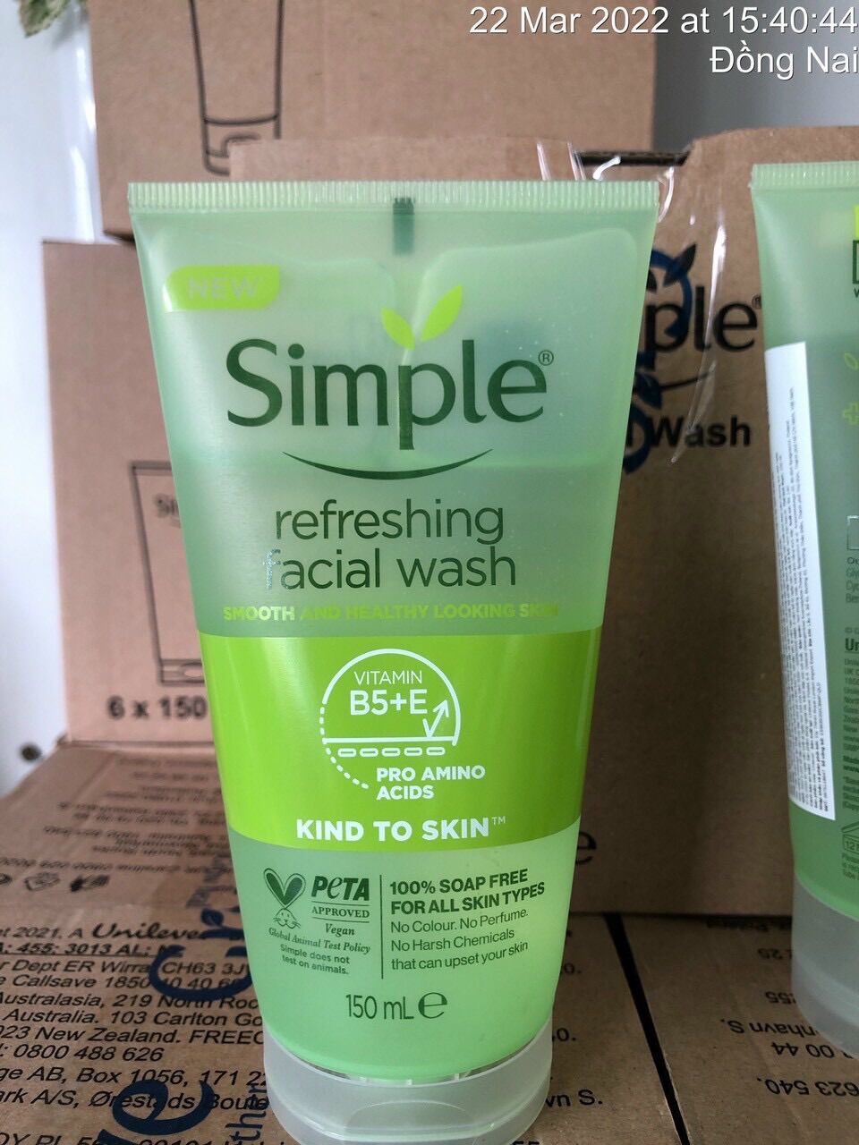 Sửa rữa mặt simple
