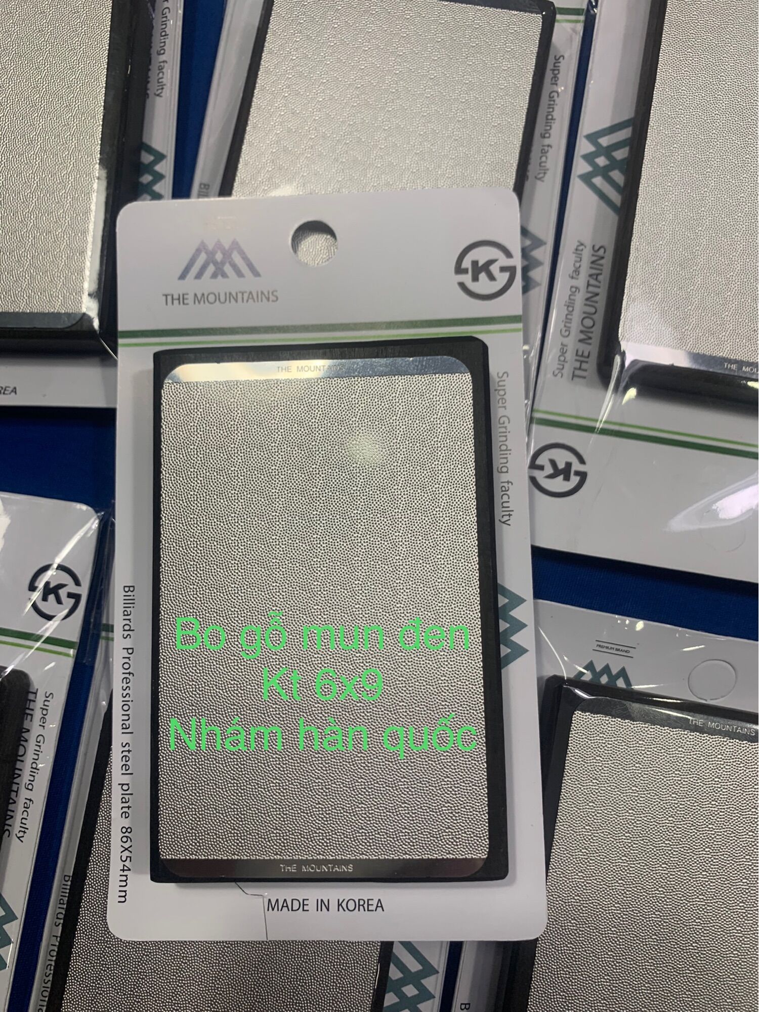 Bo cơ bida gỗ mun nhám kore