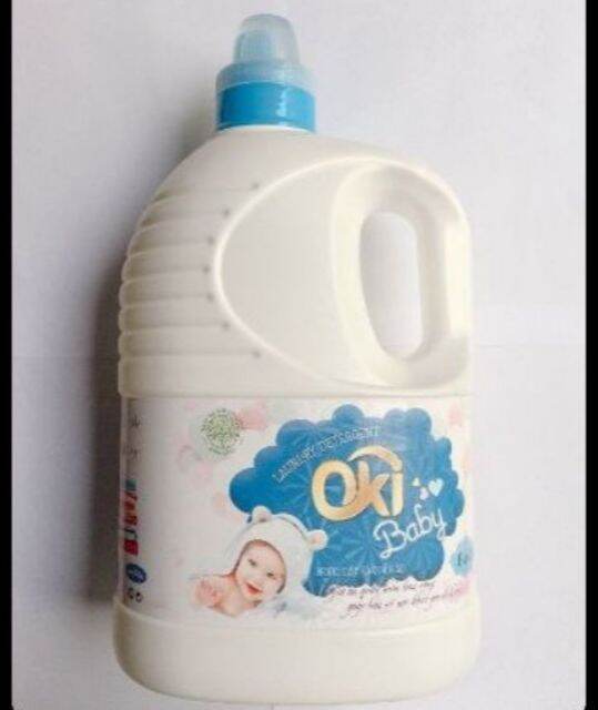 NƯỚC GIẶT XẢ OKI 6 IN 1 Can 4l