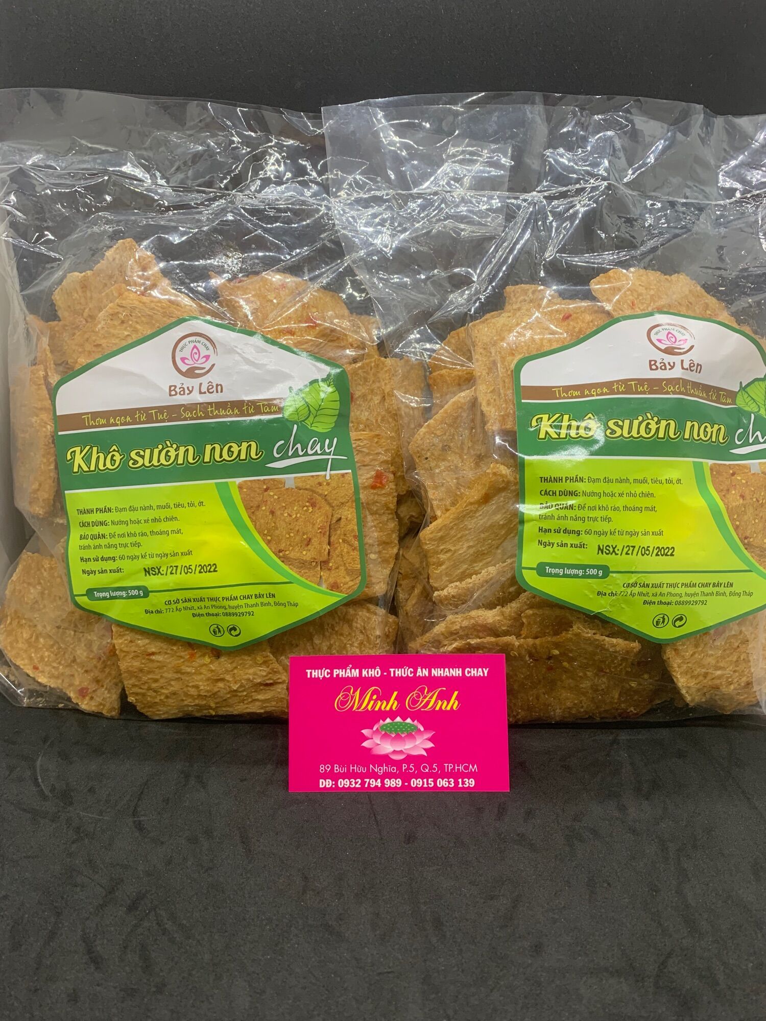 Khô Sườn Chay Bảy Lên ( 500g )