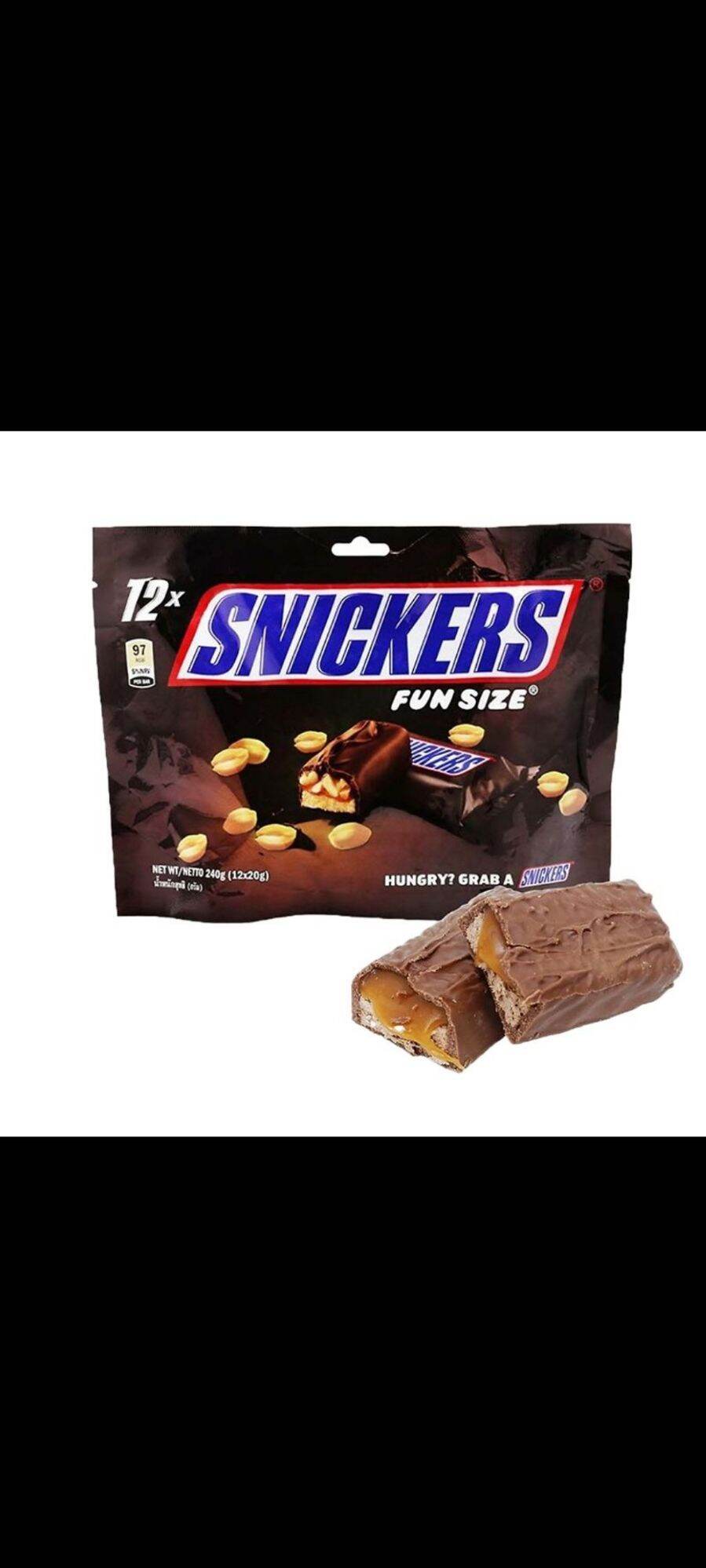 Chocolate Snickers Funsize 240g