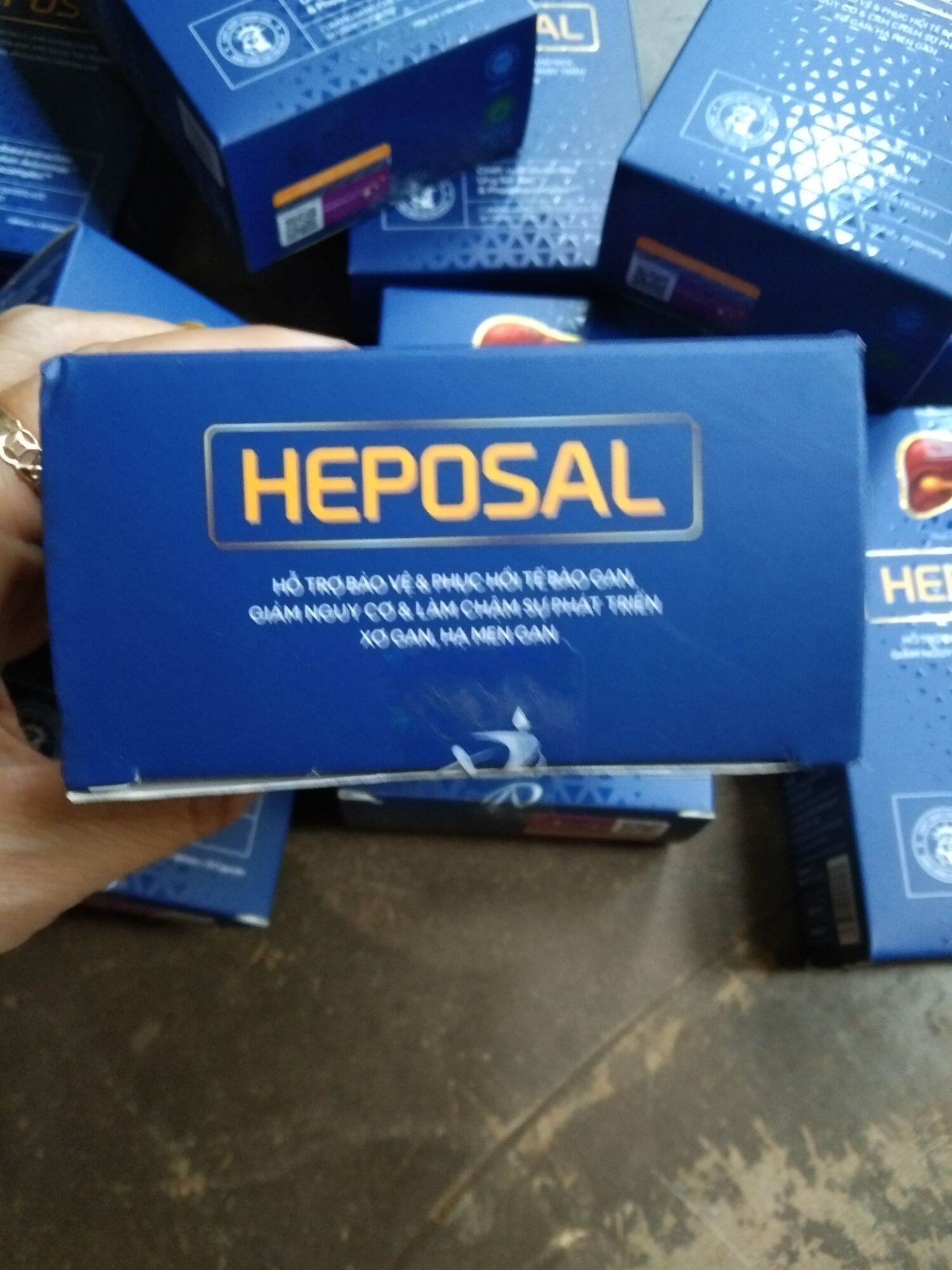 heposal hỗ trợ cải thiện gan