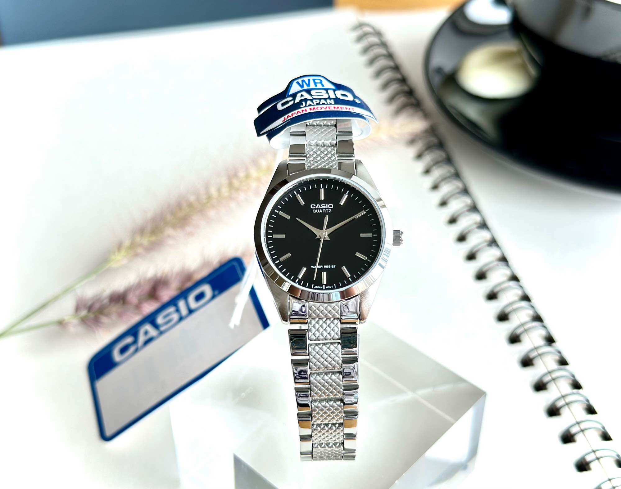 Đồng Hồ Nữ Casio Japan Dây Thép LTP-1274D-7A