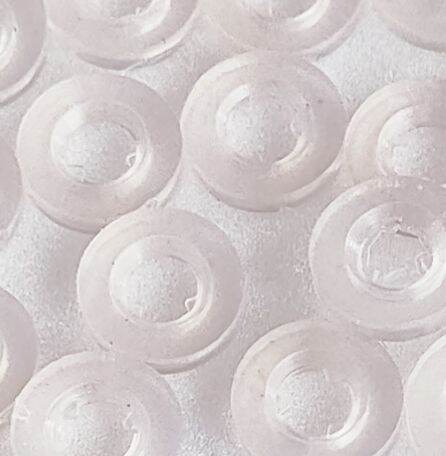 Lông đền trắng lổ 6ly 50.gram..