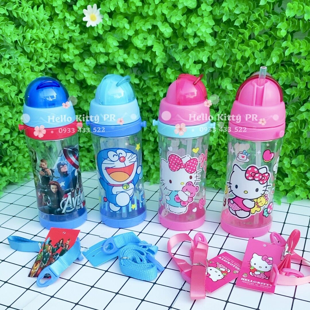 BÌNH NƯỚC HELLO KITTY DOREMON DORAEMON