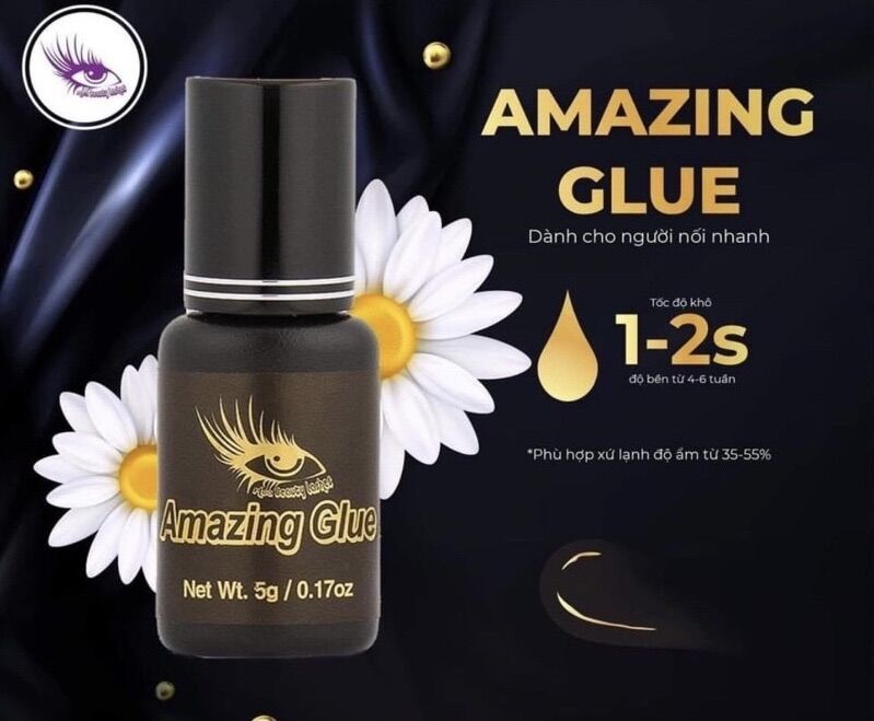Keo nối mi amazing siêu bền 1-2s