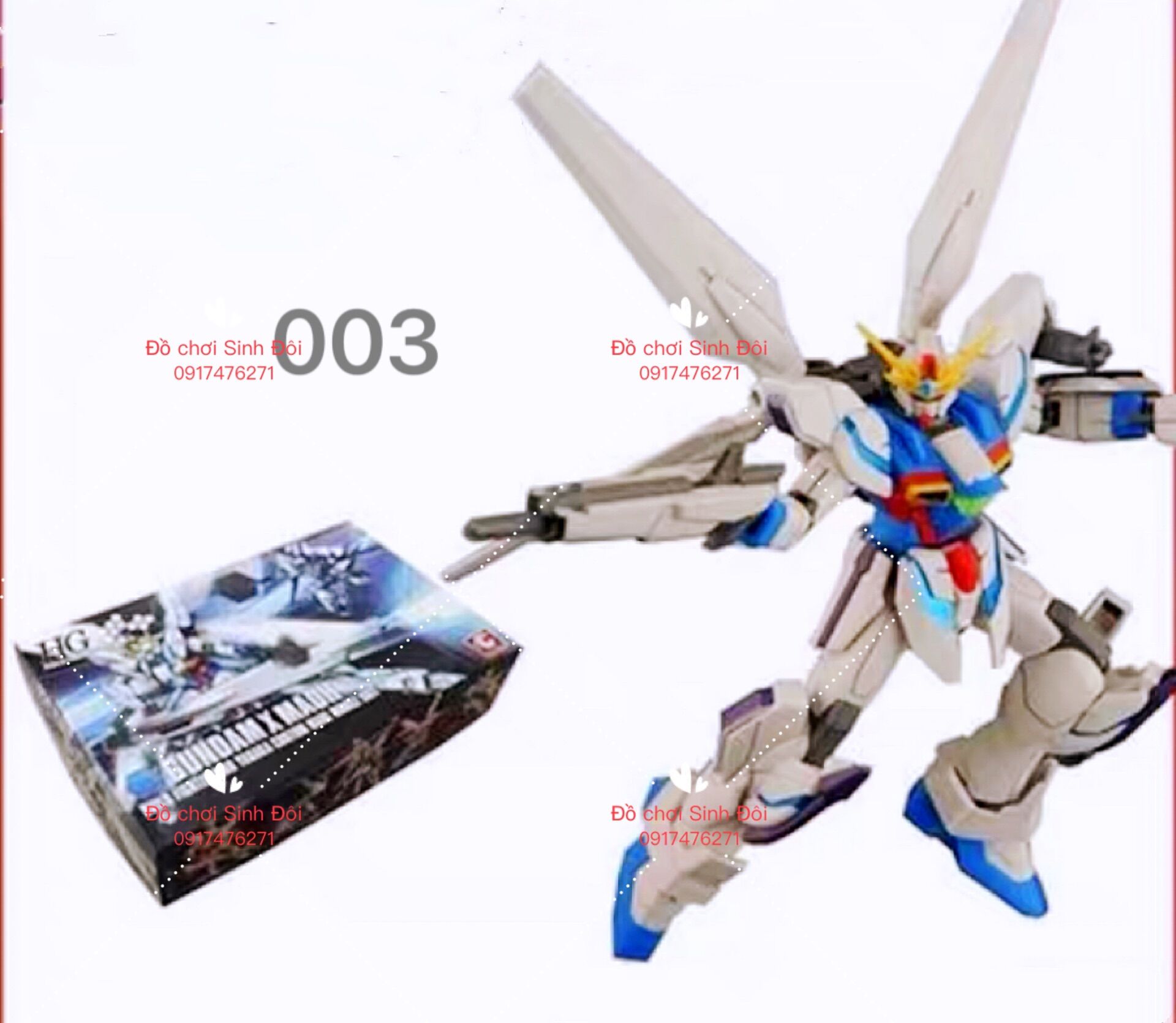 Mô hình gundam 003 lắp ráp