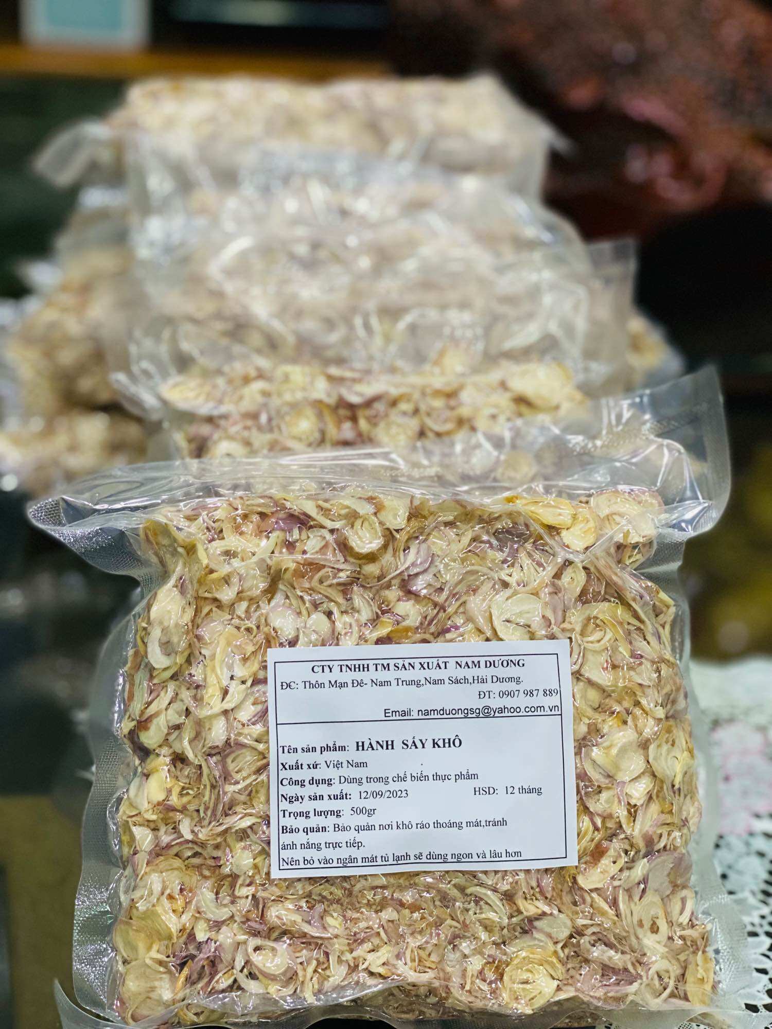 Hành Tim Sấy Khô nguyên chất 100%