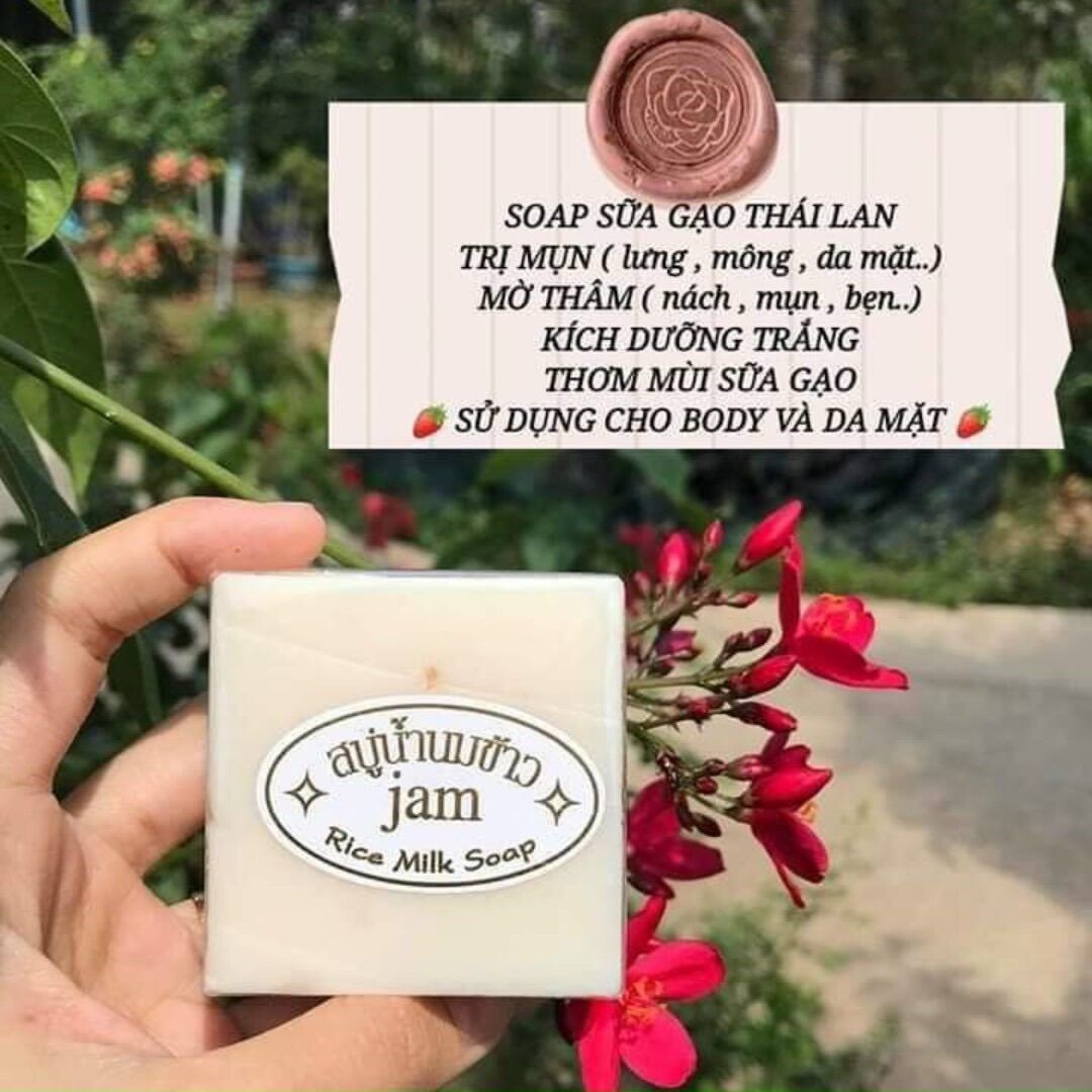 SOAP SỮA GẠO THÁI LAN CHÍNH HÃNG