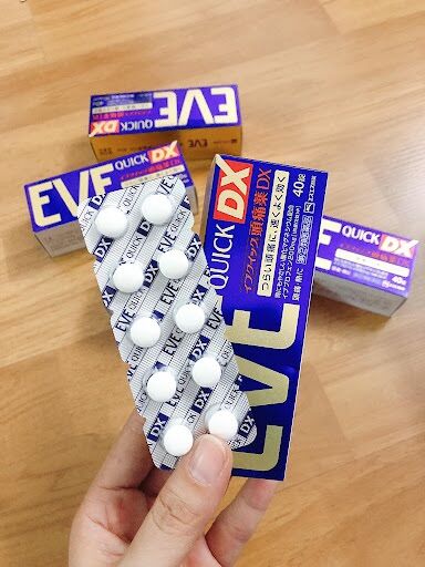 Giảm Đau , Hạ Sốt EVEQUICK DX Nhật Bản