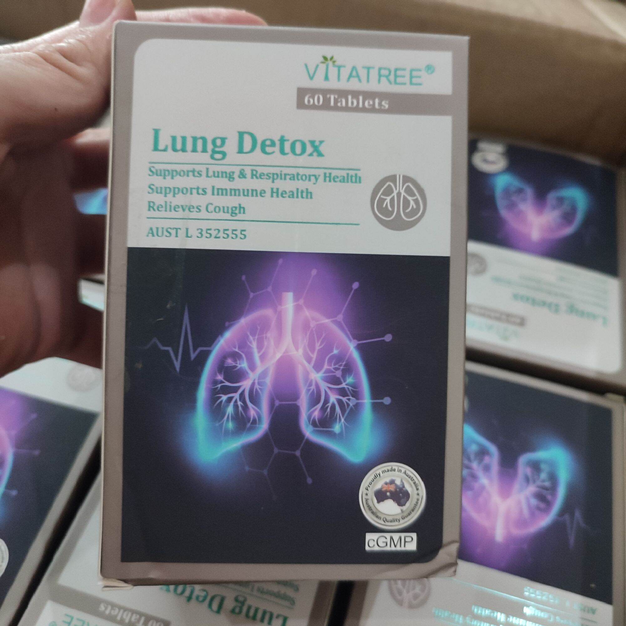 Viên uống bổ phổi Vitatree 60 viên của Úc
