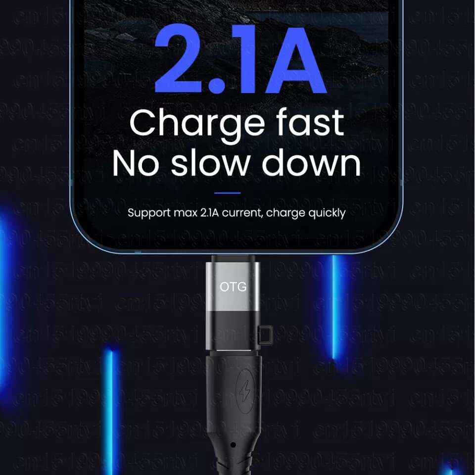 Head OTG adapter type C to Lightning for IP