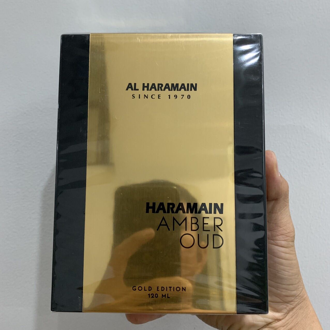 Nước hoa Unisex Al Haramain Perfumes Amber Oud Gold Edition