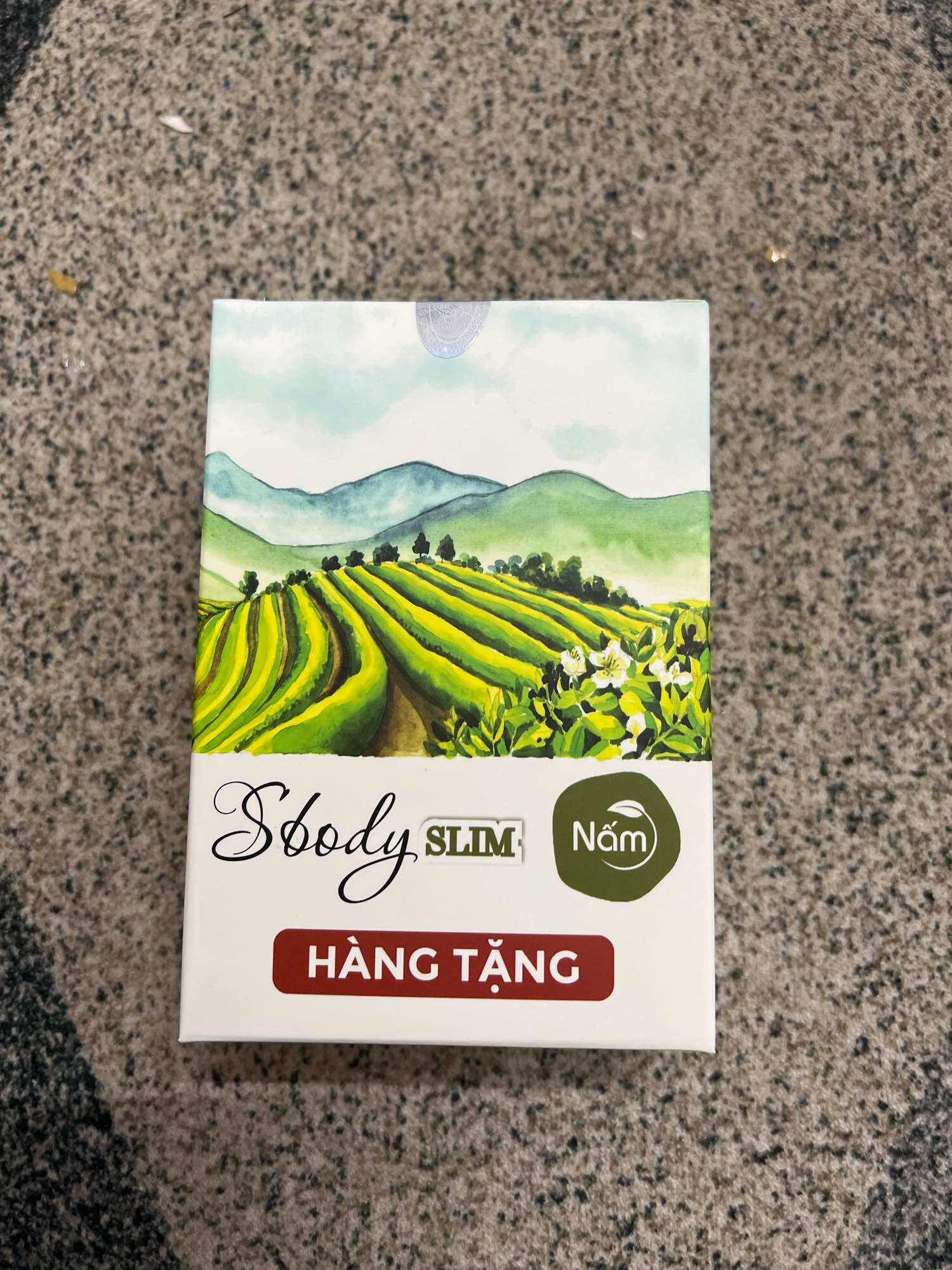 Nấm giảm cân Sbody slim dạng viên hộp 10 gói có 20 viên