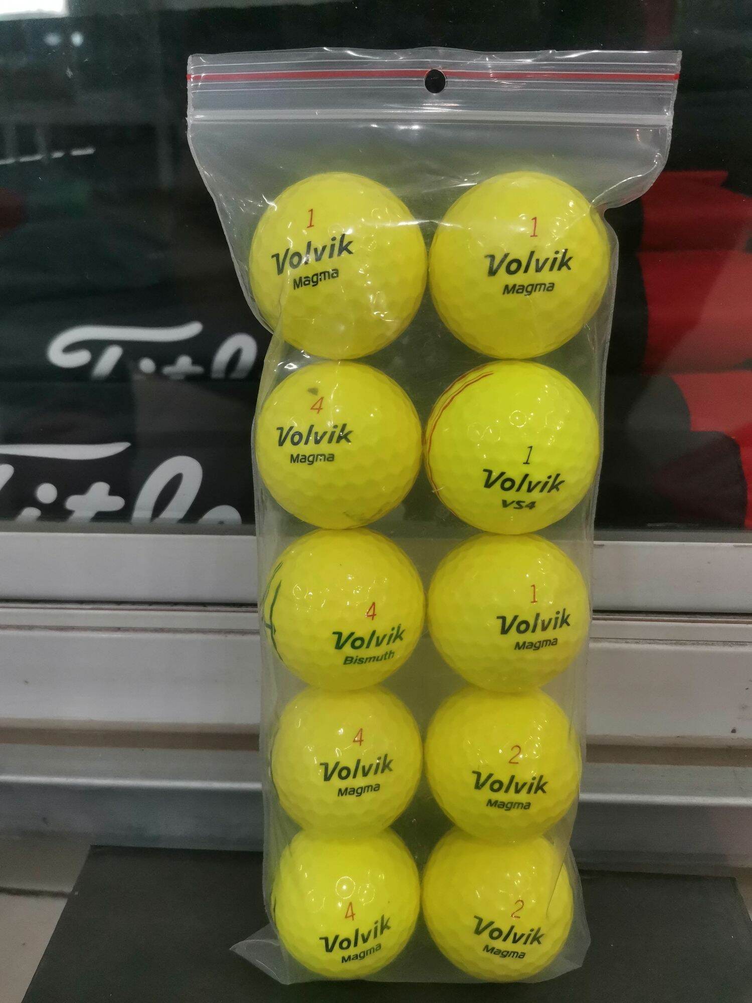 Bóng Golf Volvik 10 Bóng Mới 85%