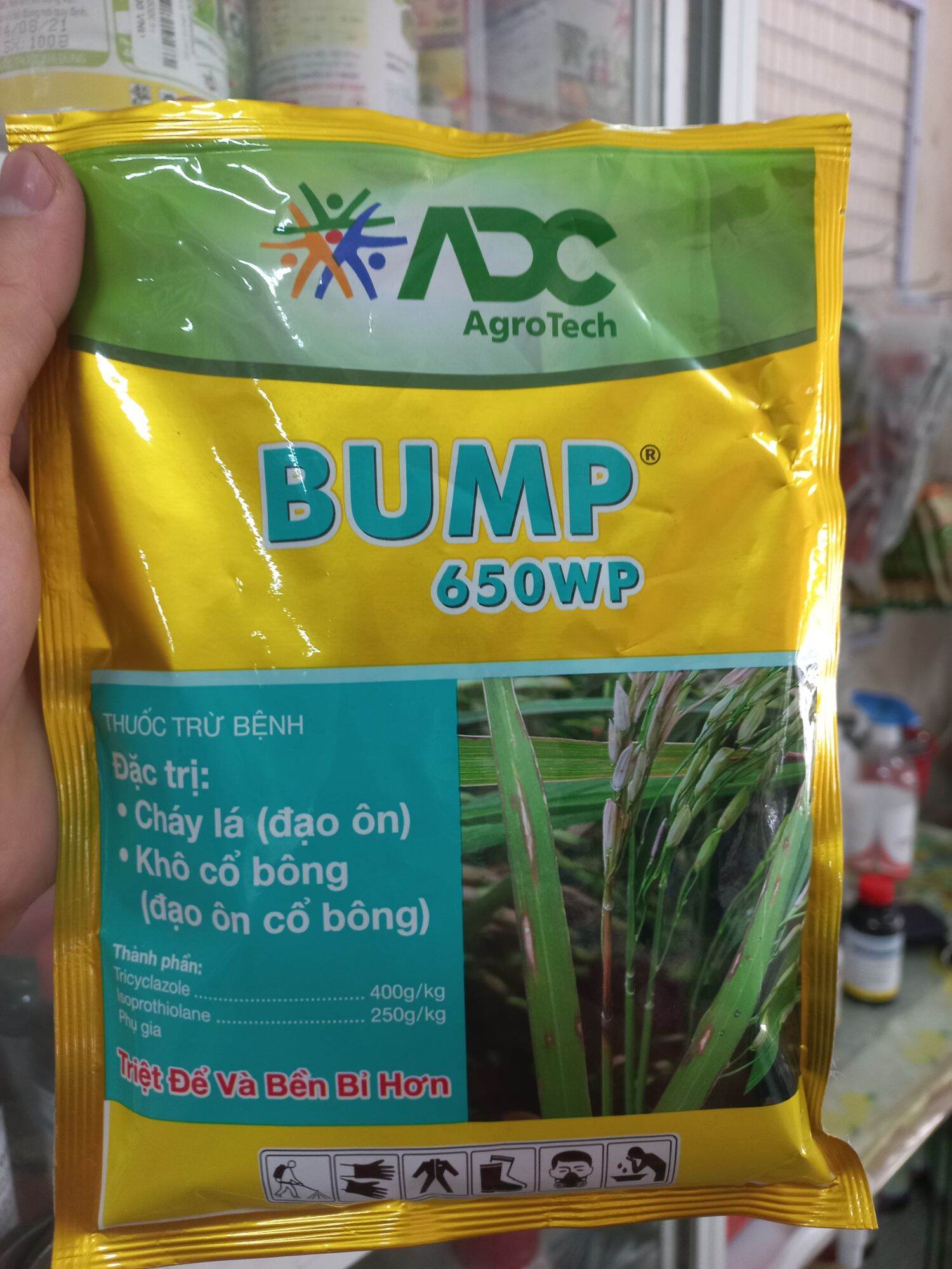 Thuốc trừ đạo ôn lúa bump 650wp 100g