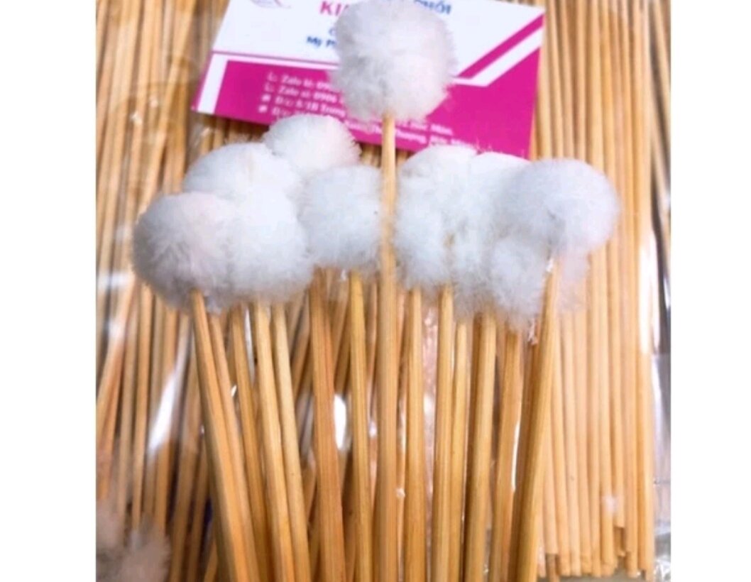 Bông vịt se tai ( dụng cụ ráy tai)