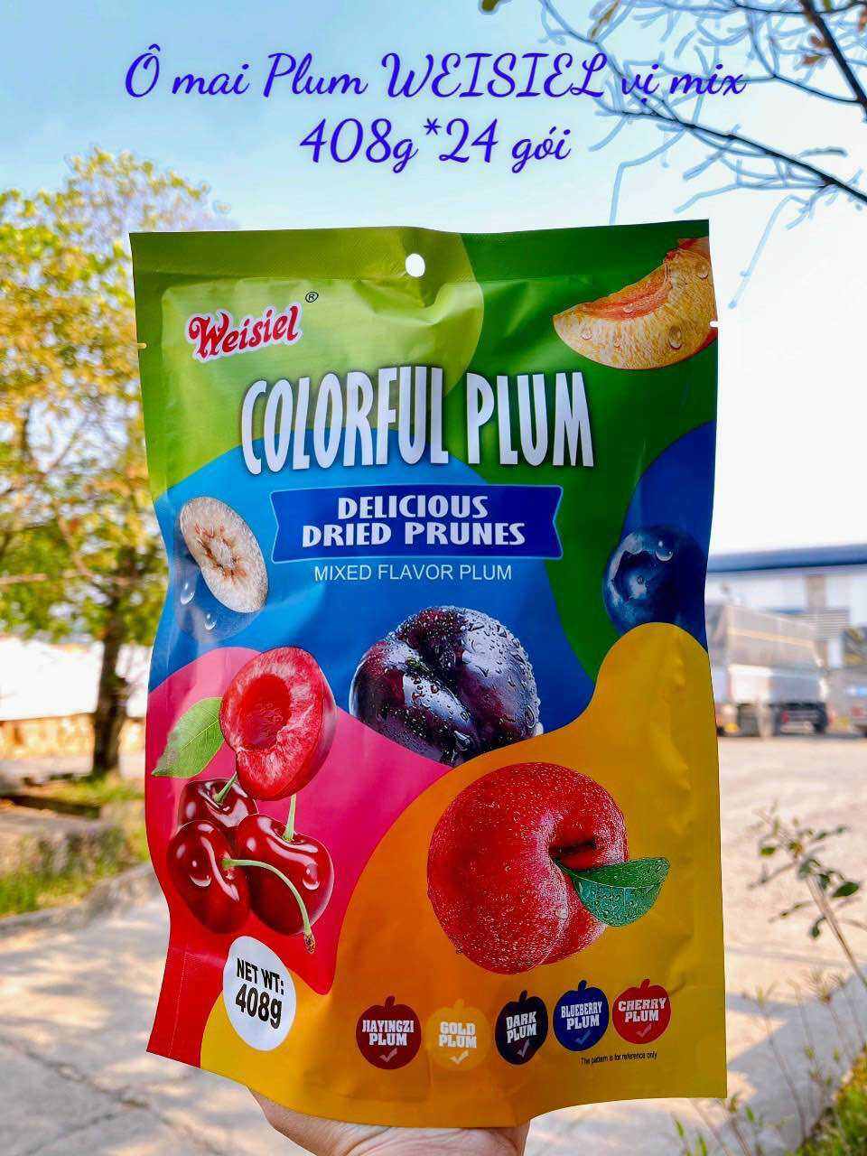 Ô mai trái cây mix vị