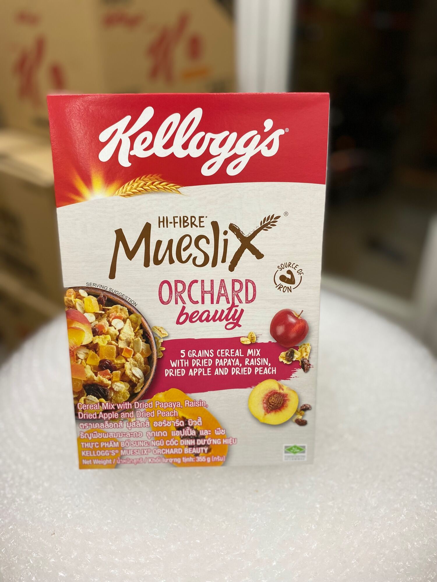 Date tháng 5/2024 Ngũ cốc ăn sáng Kellogg’s Mueslix Orchard Beauty ...