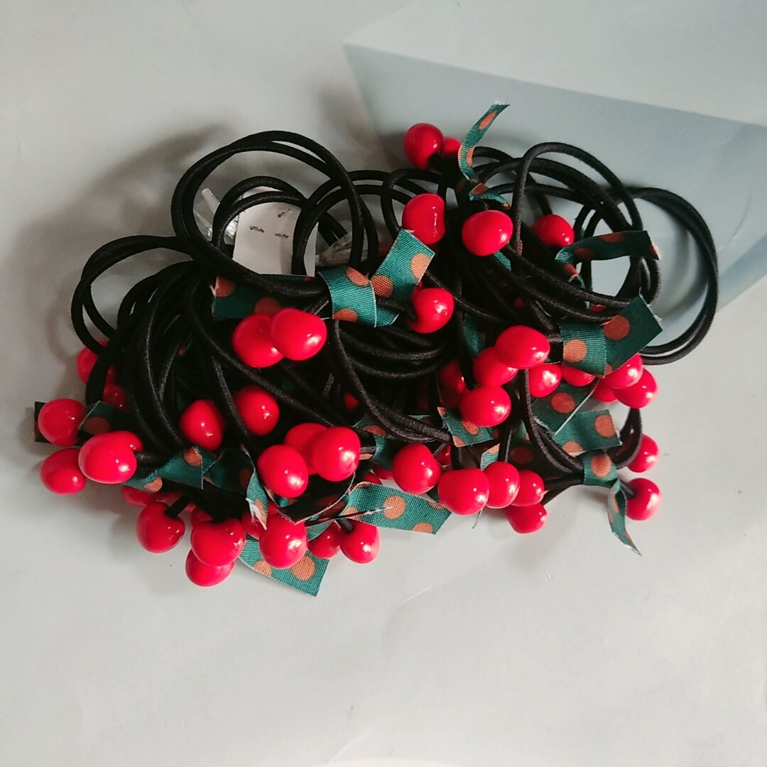 Dây cột tóc xinh,dây cột tóc cherry dễ thương
