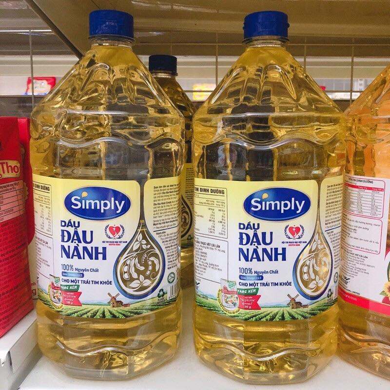 Dầu nành Simply 2 L (CHÍNH HÃNG)