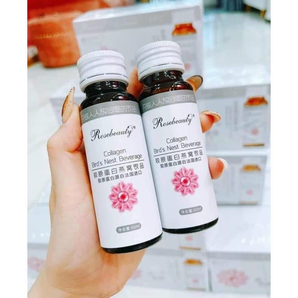 Collagen rose beauty yến trắng da chính hãng
