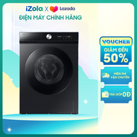 [GIAO TẠI HCM] Máy giặt Samsung Inverter 12 kg WW12CB944DGB/SV - Chế độ ngâm Bubble Soak - Giặt hơi nước Hygiene Steam - Tự động vệ sinh lồng giặt Drum Clean+