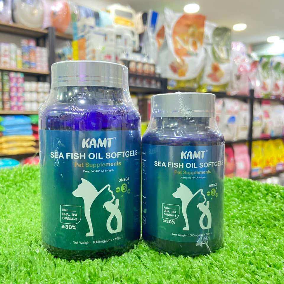 Viên dầu cá Omega chó mèo KAMT