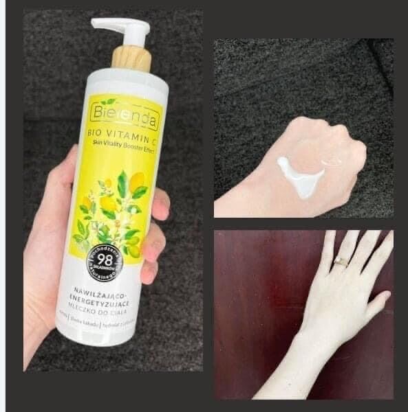 Dưỡng thể trắng da bielenda bio vitamin c 400ml