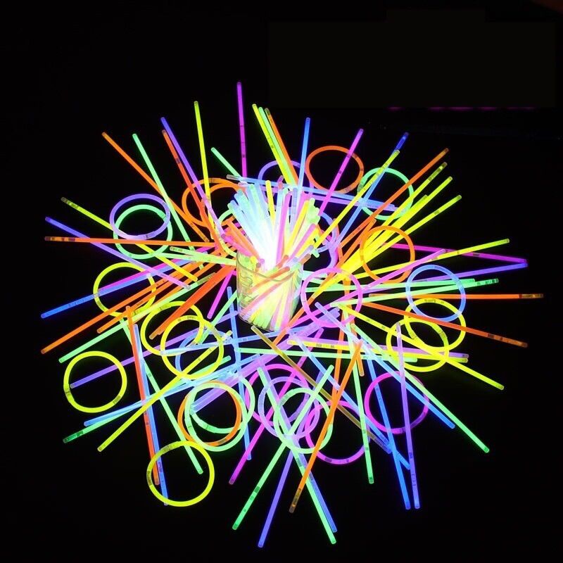Que phát sáng, vòng đeo tay dạ quang lightstick (combo 3 vòng)