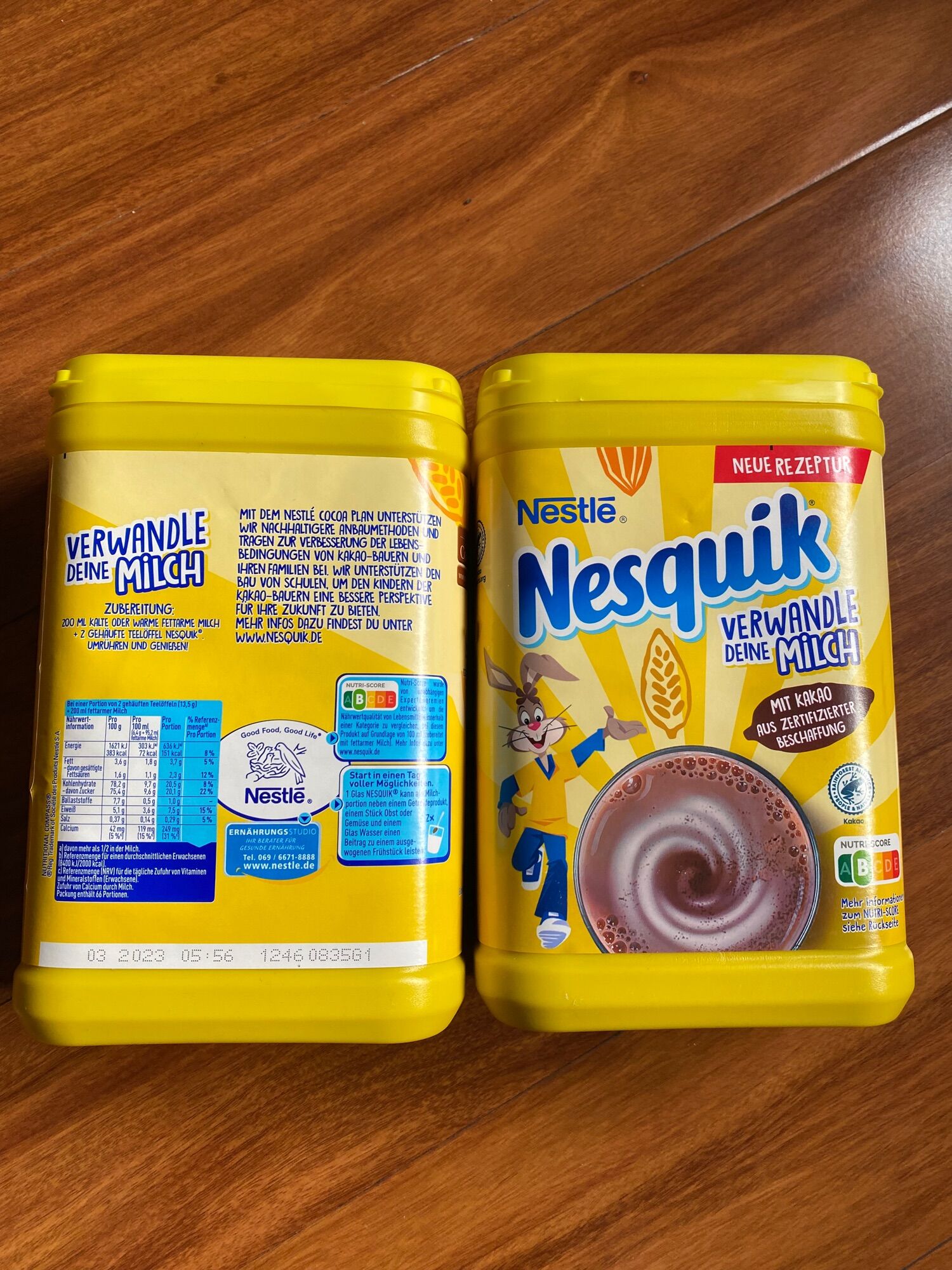 Cacao Nesquick Đức DẠNG HỘP 900gr