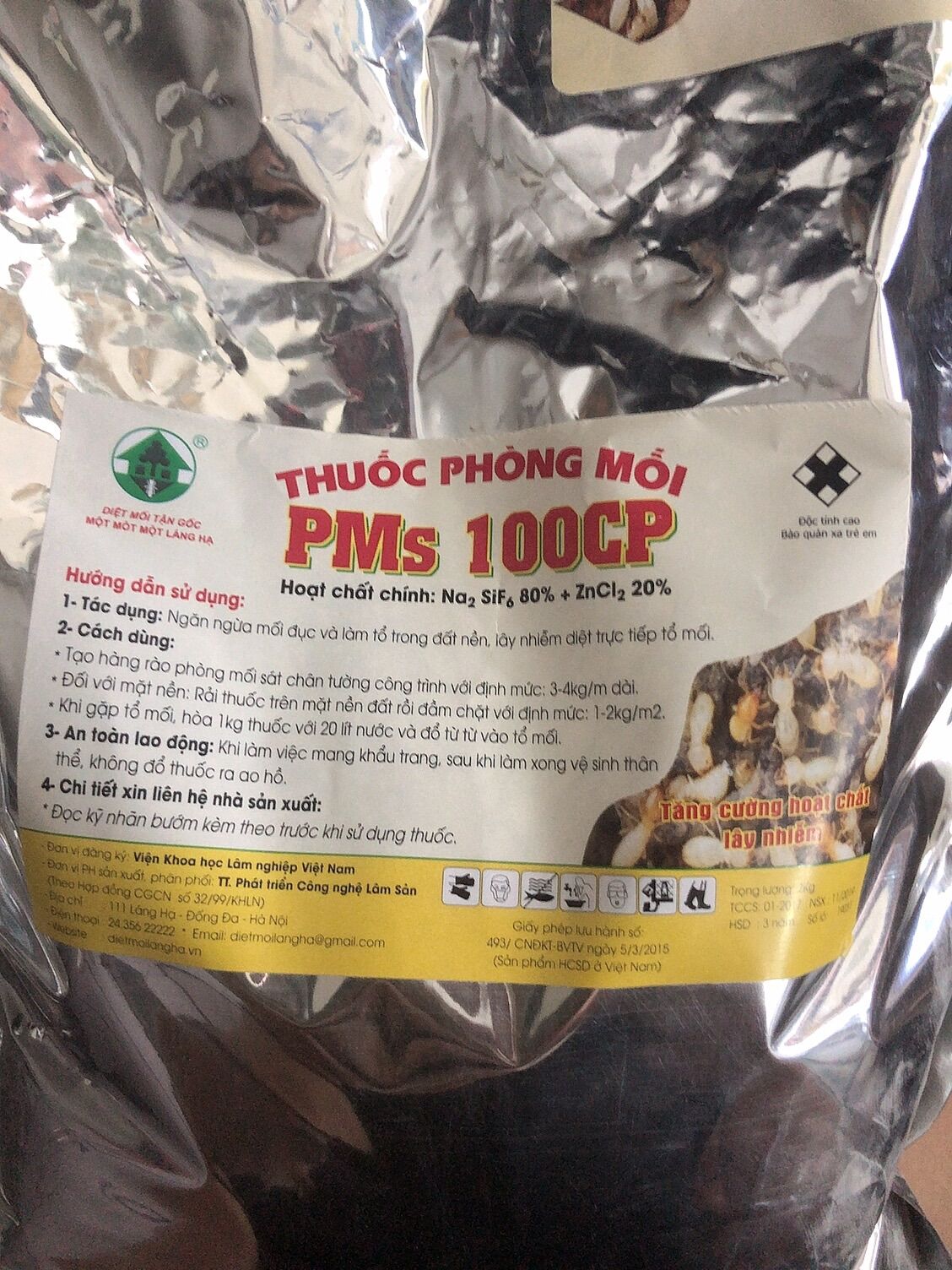 Bột chống mối Pms 2kg