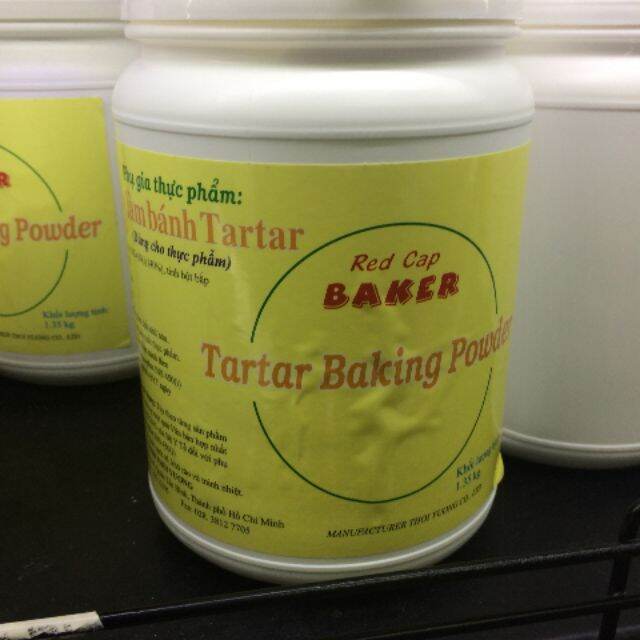 Bột tartar 1.35kg - phụ gia thực phẩm