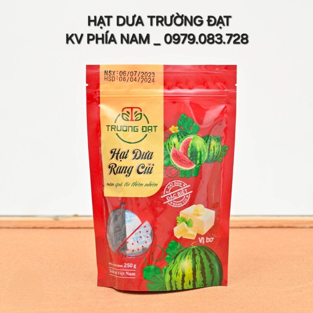 Hạt Dưa Rang Củi Trường Đạt Túi Zip _250gr