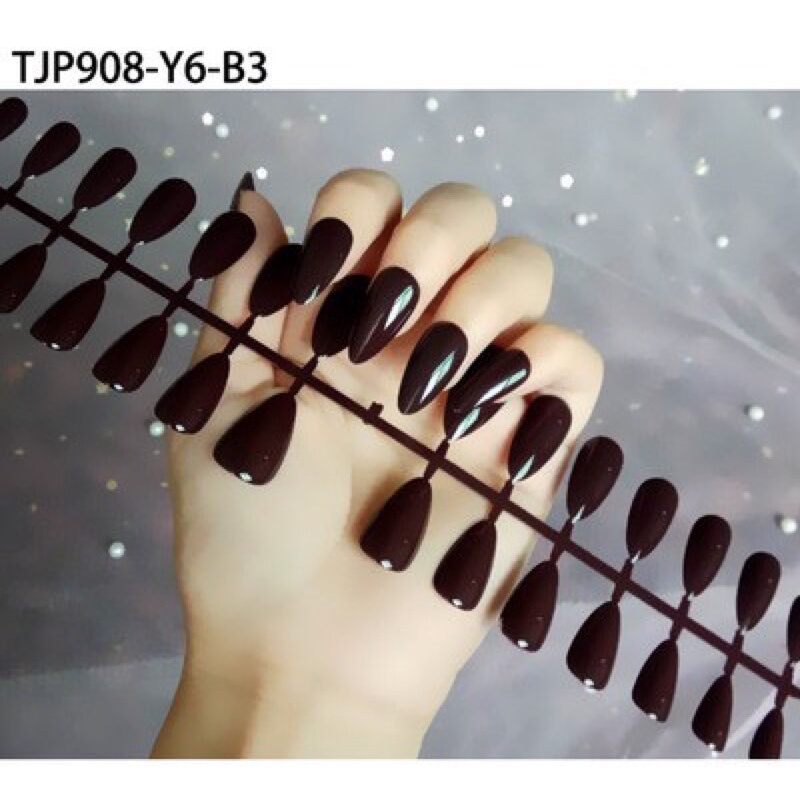 Bộ 24 móng tay giả dáng nhọn SLL-T-005