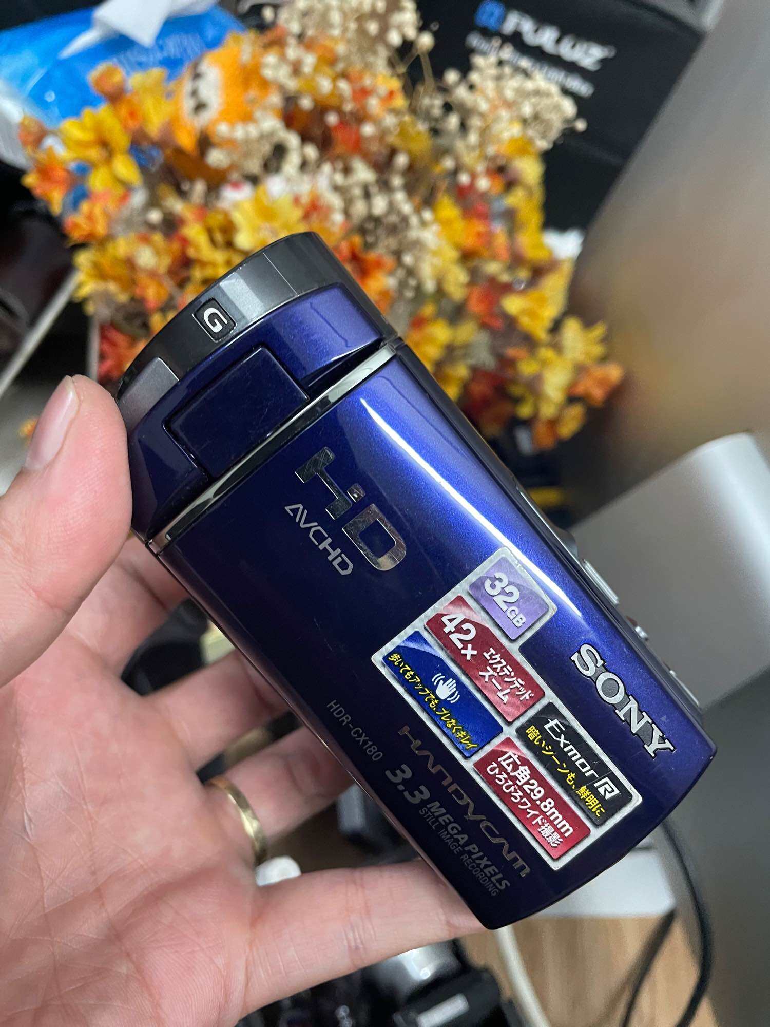  Máy quay phim Sony HDR CX180   cx180v   