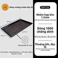 SANNENG | Khay Nướng Không Dính Thương Mại 60*40cm
