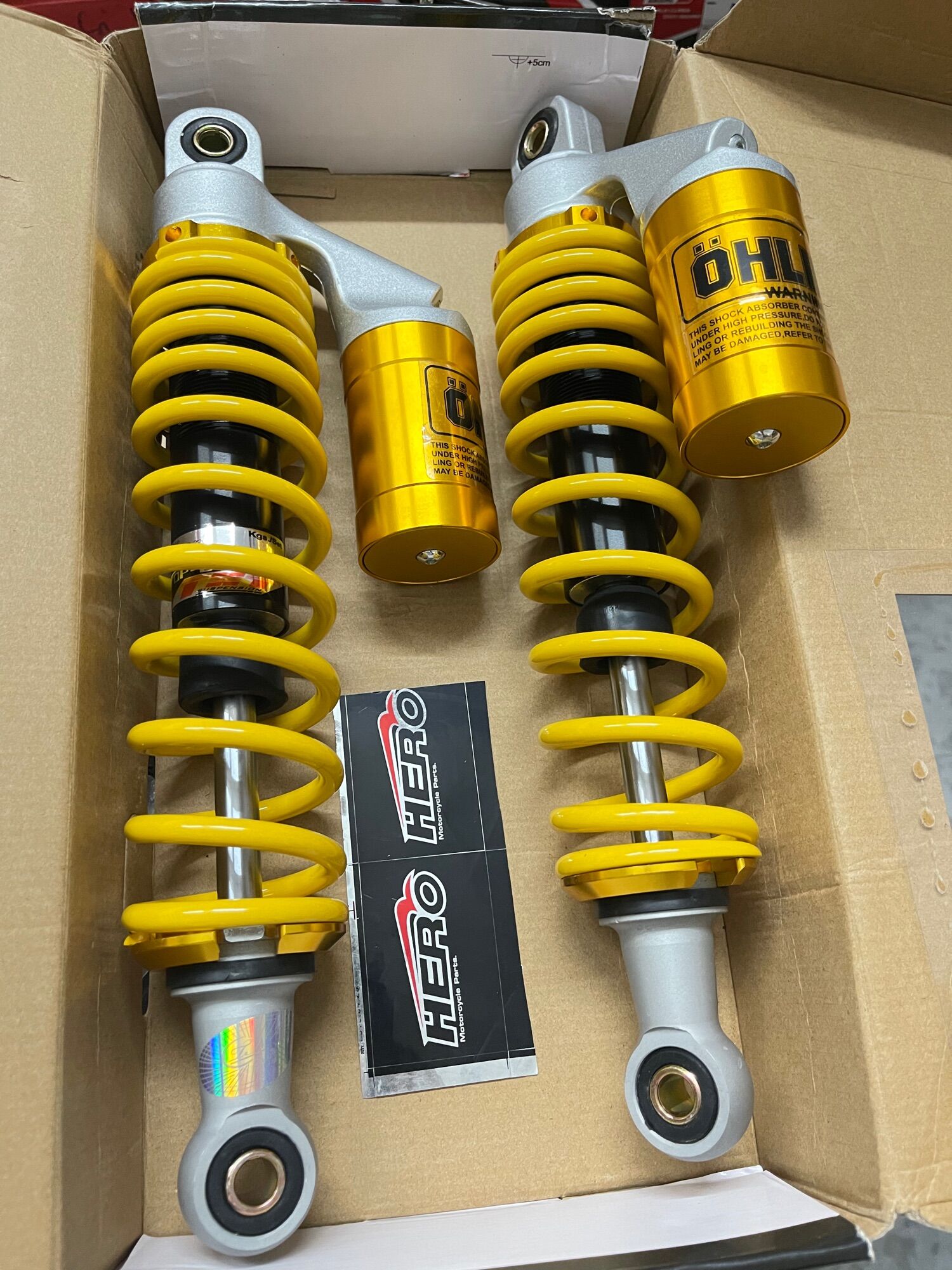 Phuộc ohlins gắn dream wave future axelo elegant cafe cub chaly